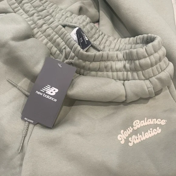New Balance Sage Green Athletic Joggers - Picture 6 of 6
